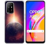 Tumundosmartphone Funda Gel Tpu para Oppo A94 5G diseño Tierra Dibujos