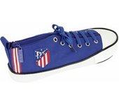 SAFTA - ATCO. Estuche con forma de Zapatilla Diseño Único y Licencia Oficial - Estuche Innovador Ideal para Estudiantes Creativos y/o Artistas - Estuche Apertura Cremallera - Estuche material resistente y durabilidad máxima