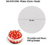 Diameter 10-33CM Available Circle Cardboard Base Golden or Silvery Coated Round Cake Board Cake Decorating Supplies Dessert Tray