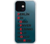 Funda compatible con iPhone 13 Mini - Profesor Rojo Clear
