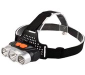 Linterna Frontal LED Super Brillante Recargable Con Batería 18650 Para Pesca Caza Y Camping Impermeable Con Tres Modos De Luz