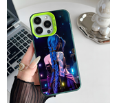 Epc A- Arcane Jinx Phone Case IMD Phone Case For IPhone 16 15 14 13 12 11 Pro Max Plus Color Silver Cover