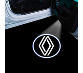 Car Door LED HD Welcome Courtesy Shadow Projector Lamp Logo Light For Renault DUSTER Megane 2 3 Clio 4 Captur Kadjar Fluence RS