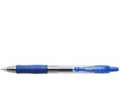 Bolígrafo de Gel Pilot Retractil G2 Rollerball - Punta de Bola Redonda 0.7mm - Trazo 0.4mm - Grip Ergonómico - Color Azul - 12 Uds