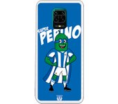 Carcasa para Xiaomi Redmi Note 9S - Note 9 Pro - Leganes Super Pepino Fondo Azul
