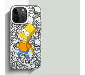 Cartoon Homer Simpson Case for Apple iPhone 15 Plus X 12 Pro 11Pro Max XR 13 XS Max 14 Pro 13 Pro 12 TPU Soft Cover