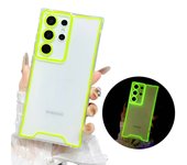 Night Light Luminous Silicone Soft Case for Samsung Galaxy S24 S23 Ultra S22 Plus S21 FE S23Fe S21Fe S24Ultra S24+ Glowing Cover