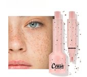 Sello de pecas falsas: aspecto natural. Lápiz para pecas. Usa el sello de pecas falsas Tart, sello de 5 puntas, resistente al agua, de larga duración y secado rápido. Crea un maquillaje bronceado natural (claro).