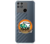 Funda Silicona Antigolpes para Realme Narzo 50A diseño Adventure Dibujos