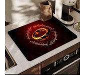 L-Lord of the Rings H-Hobbit HD Kitchen Dish Mat Absorbent Dining Table Mats Retro Coffee Dish Tableware Mat for Home Decor