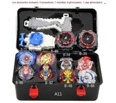 Takara Tomy New Beyblade Burst Metal Fusion Fighting Metal Booster Package Toys Grip Launcher boxs Original