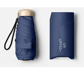 1Pc 55% Off Mini Sun Umbrella Pocket Rain Umbrella Vinyl Folding UV Ultraviolet Protection Sun Shade Pocket Parasol Capsule