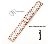 20mm 22mm 18mm 24mm Starlight Stainless Steel Watch Band Strap For Samsung Galaxy Watch 3 4 5 Pro 40mm 44mm 42mm 46mm Active2