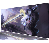 1pc 2B Nie RAutomata Anime Game Pad Mouse Mat Desk Mat With Pad Gaming Accessories Prime Gaming XXL