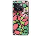 Funda Silicona Antigolpes para Oneplus 10T 5G diseño Flores 02 Dibujos