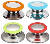 4 perillas para tapa de sretén, Manija para tapa de olla, inoxidable heat resistant sretén de Maple