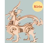 3D Wooden Small Toy Assembly Kit Lovely Animal Assembly Puzzle Mini Model Children Toy Handicraft Accessories Developmental Toys
