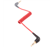 Replacement 3.5mm TRS to 3.5mm TRRS Adapter Cable for iPhone RODE Sc7 By VIDEOMIC GO  Video Micro-type Mics