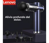 New Lenovo N3 Series Fascia Gun  LED Touch Screen 8Massage Head Muscle Relaxation Massager Relieve Exercise Soreness Portable