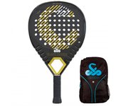 Pala de Pádel Vibora Black Mamba Elite 3K + Mochila Vibora