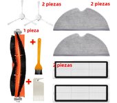 Hepa Filter Roller Main Side Brush Mop Rag Rag Replacement For Xiaomi Mijia 1C 2C 1T / STYTJ01ZHM Robotic Vacuum Cleaner Parts