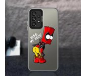 Cartoon Simpson Cosplay Phone Case for Samsung Galaxy A25 A15 A51 A52 A53 A52s A54 A55 A71 A72 A73 4G 5G Tpu Soft Cover