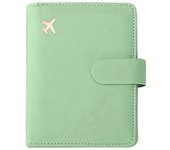 Passport Cover PU Leather Man Women Travel Passport Case Fashion Trend Clip PU Leather Wallet Protection Credit Card Holder Case