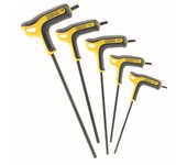Stanley Set 5 llaves Torx FatMax mango en "T". T10, T15, T20, T25 y T30.