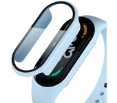 Case cover+glass For Xiaomi Mi Band 9 8 7 6 Accessories Case+Film Full Coverage Protective Cover Miband 7 5 4 3 screen protector