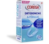 COREGA Ortodoncias y Férulas 36 Tabletas Limpiadoras ✅ Entrega 24/72h