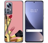 Funda Silicona para Xiaomi 12 / 12X 5G diseño Brochas Dibujos
