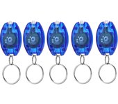 Led Keychain light Mini Multicolored Cool Popular White Light Child Schoolbag backpack Stairs Emergency Lighting Flashlight Lamp
