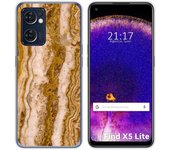 Funda Silicona para Oppo Find X5 Lite 5G diseño Mármol 10 Dibujos