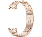 Stainless Steel Watchband For Xiaomi Band 9 8 Metal Folding Buckle Strap For Xiaomi Mi Band9 Band8 Smartband Bracelet Accessory