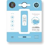 Techonetech pro smart clip memoria usb 2.0 32gb (pendrive)