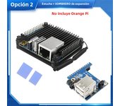 Orange Pi Zero 3 Aluminum Case Metal Passive Cooling Shell Silicone Heatsink for OPI Zero 3 1 2 4GB Board