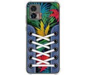 Funda Silicona Antigolpes para Motorola Edge 30 Neo 5G diseño Zapatillas 12 Dibujos
