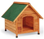 GAUN Caseta madera techo 2 aguas mediana 78 cm x 80 cm x 88 cm h