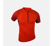 Camiseta de Manga Corta R-Light, Marca Raidlight, Variedad de Tallas, Color Rojo, Para Hombre