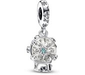 The 2024 New Christmas Collection Snowflake Pendant Is Suitable For Original Bracelets Charming DIY Girl Jewelry Gifts