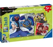 RAVENSBURGER PUZZLE 3X49 PIEZAS BEYBLADE 3X 49 PIEZAS 19x27x3 Cms.