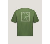 GANT CAMISETA GANT BACK LOGO GRAPHI VERDE
