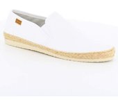 Alpargatas Hombre Piel Sauvage Blanco Vivant Raíz Hombre Inicio Alpargatas