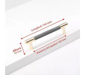 Nordic Furniture Cabinet Wardrobe Handle Grey Gold Solid T Bar Luxury Kitchen Cupboard Drawer Door Pull Room Home Round Knob