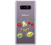 Funda compatible con Samsung Galaxy Note 8 - Frutas Sticker