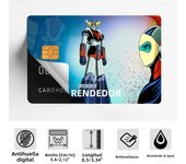 G-Goldoraks Fashion Cute Cartoon Cat Painting Anime Game Unique Film Sticker Case Skin for Credit Card No Chip