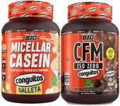 Pack Lacasitos - Proteína de suero sin lactosa en polvo 1 kg+ Lacasitos - Aislado de proteína de suero 1 kg