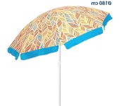 PANDAHOME Sombrilla playa,Parasol Protec.Solar Upf +50 Palm Leaf 2 Colores Surtidos 180 Cm/200Cm/220Cm/240Cm