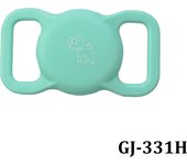 1Pcs Patterned Airtag Silicone Pet Collar Anti Loss Cat Dog Locator Color Luminous Protection Apple Tracker Protective Sleeve