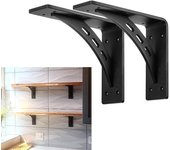 Soporte de estante de alta resistencia, soporte de encimera de Metal, soporte de repisa de montaje en pared para granja, cocina, garaje